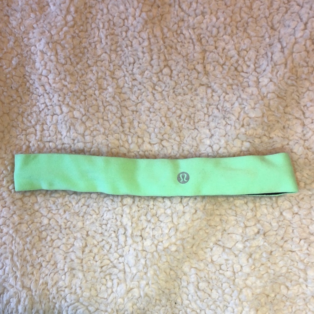 Lime green super cute Lululemon headband